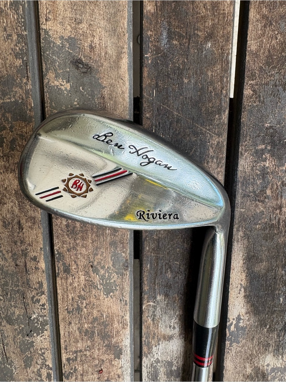 Hogan Riviera Men’s Golf Wedge - Silver with Red & Black Accents